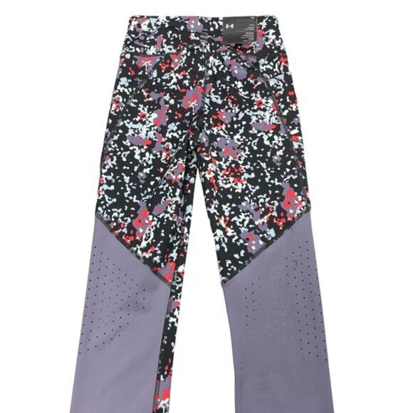 NWT UNDER ARMOUR Launch Printed High Rise Ankle Tights Sz XS - Picture 6 of 7